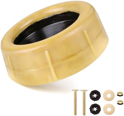 Extra Thick Toilet Wax Ring Replacement Kit by Unknown