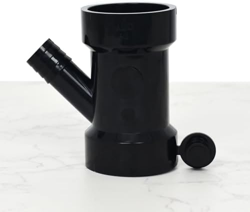 60519 Dishwasher Drain Hose Adapter Black Plastic - Image 6
