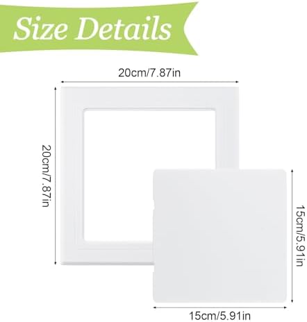 2Pcs Self Adhesive Access Door Panels, 6 x 6 inch Surface-Mounted Wall Hole - Image 2