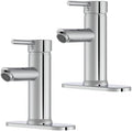 2 Pack Bathroom Faucet for 1 or 3 Holes by Greenspring