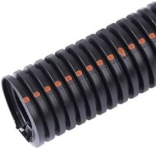 Electriduct 3/8" UV Rated Flame Retardant Wire Loom Black Nylon Split Tubing - Image 4