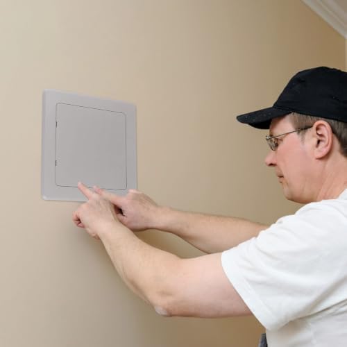 Self Adhesive Access Panels, 1 Pack Wall Mounted Hole Cover Inspection Door - Image 6
