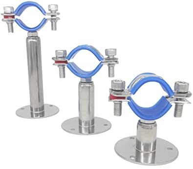 Stainless Steel Adjustable Pipe Clamp Bracket - Image 4
