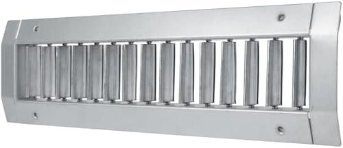 Vent Systems 13" x 3" Inch Galvanized Steel Louvered Air Return Vent Cover by VentSystems