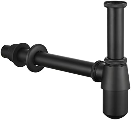Bathroom Basin Sink Bottle Trap Waste Pipe 1-1/4 inch Slip Inlet Drain Tube Kit by GORDEE