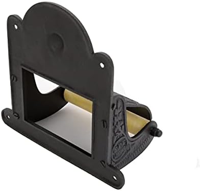 Renovators Supply Manufacturing Black Wall Mount Toilet Tissue Paper Holder - Image 6