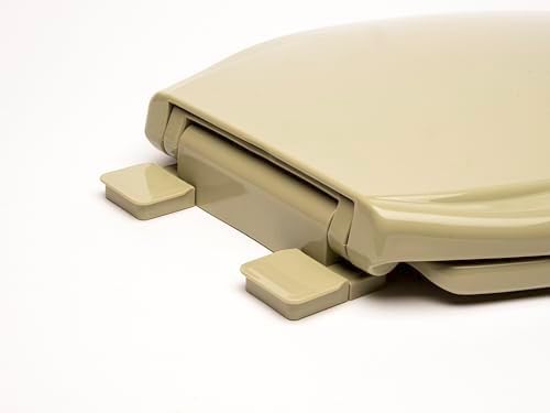 2Q1R6-58 Builder Grade Slow Close Plastic Toilet Seat - Image 4