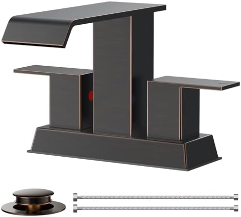FORIOUS Bathroom Faucets 3 Hole by FORIOUS
