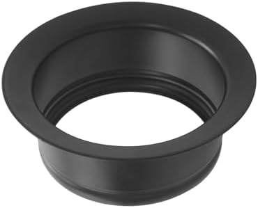 Black Garbage Disposal Sink Flange by Unknown