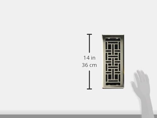 Decor Grates Metal Oriental Decorative Air Vent Cover 4x12 - Image 9