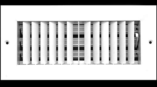 HVAC Premium 10''w x 4''h Adjustable AIR Supply Diffuser - Image 3
