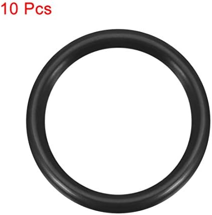 uxcell Nitrile Rubber O-Rings 27.7mm OD 22.4mm ID 2.65mm Width, Metric Sealing - Image 2