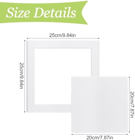 Self Adhesive Access Panel for Drywall 8 x 8 inch Surface-Mounted Wall Hole - Image 2