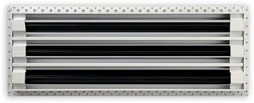 BUILDMART - 18x6 MUD-in Air Vent Cover - Drywall MUD in White Air Vent - MUD - Image 2