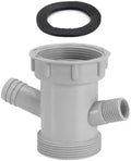 Universal Kitchen Sink Drain Pipe Adapter Replacement, Drain Hose Connector by TOOLSTAR