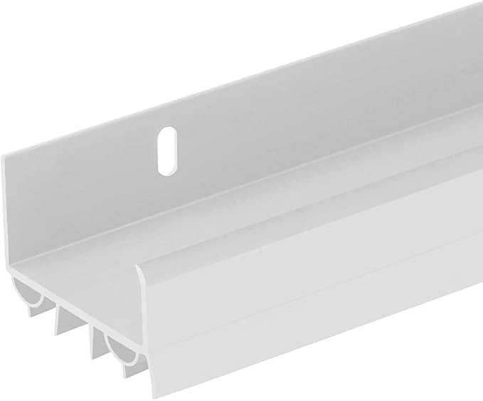 PVC Slide-On Door Bottom | Adjustable Plastic Weatherstrip Door Bottom by RandallManufacturing