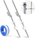 Lavatory Pop Up Center Piece Assembly, Pop-Up Drain Repair Kit, Bathroom Sink by Unknown