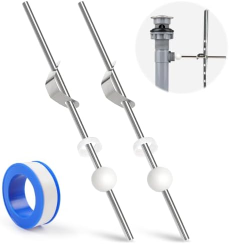 Lavatory Pop Up Center Piece Assembly, Pop-Up Drain Repair Kit, Bathroom Sink by Unknown