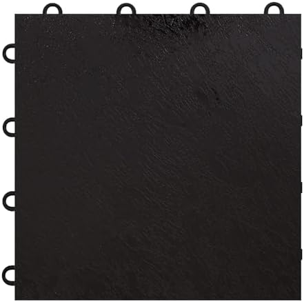 Flooring Inc's 3/8" Thick Interlocking Lightweight Plastic Practice Dance Floor - Image 4