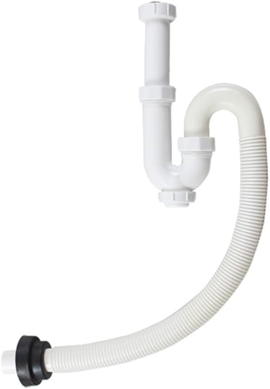 Talea PP Material Under-Mounted P-Trap Flexible Sink Drain Pipe by HOME
