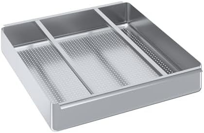 Pre-Rinse Basket with Stainless Steel Slides | Stainles Steel Scrap Basket by AmGood