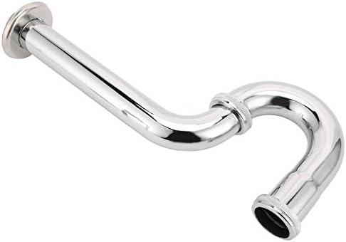 Sink Drain Valve Kit, Washbasin Syphon Trap Waste Pipe, Plumbing Draining - Image 2