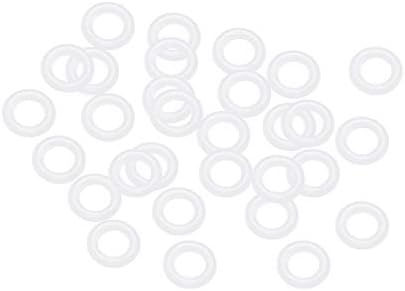 uxcell Silicone O-Rings, 6.5mm OD 3.5mm ID 1.5mm Width VMQ Seal Gasket by uxcell