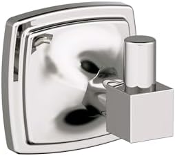 Amerock Stature Single Prong Polished Nickel Wall-Mounted Hook by Amerock