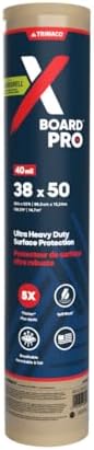 Trimaco X-Board Pro Heavy Duty Temporary Surface Protection, 1 roll, 38-inch x by Trimaco