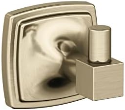 Amerock Stature Single Prong Golden Champagne Wall-Mounted Hook by Amerock
