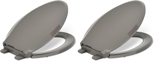 KOHLER 4636-RL-K4 Cachet ReadyLatch Elongated Toilet Seat Slow Close, Soft by Unknown
