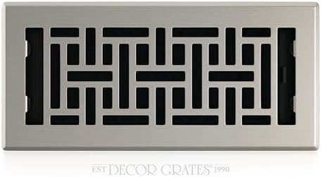 Decor Grates Metal Oriental Decorative Air Vent Cover 4x10 Floor Register – by DecorGrates