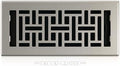 Decor Grates Metal Oriental Decorative Air Vent Cover 4x10 Floor Register – by DecorGrates