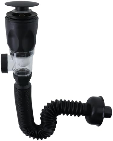 Bathroom Sink Drain Kit, Matte Black by TSNAMAY