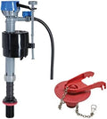 Fluidmaster K-400H-039 Toilet Fill Valve & 2-Inch Flapper Repair Kit by Fluidmaster