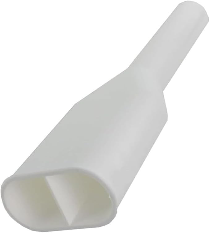 White 2 in 1 Drain Pipe Connector by Unknown