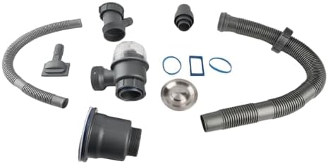 Kitchen Sink Drain Kit, Professional Thickened Odor Prevention Basin Pipe Set - Image 2