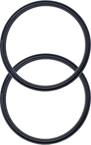 2 Pack - 20 & 10 oz Replacement Rubber Lid Ring, 3.3 Inch Diameter Gasket Seals by CBerg