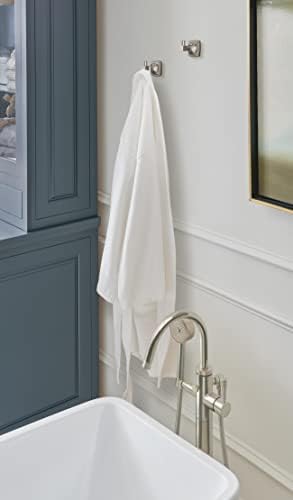 Amerock Stature Single Prong Brushed Nickel Wall-Mounted Hook - Image 2