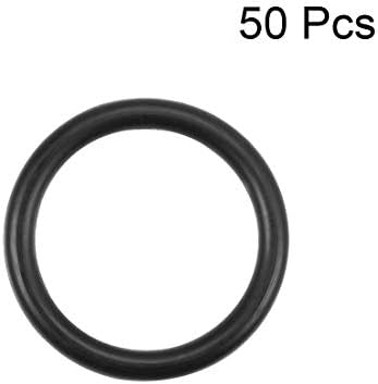 uxcell Nitrile Rubber O-Rings 22.36mm OD 17.12mm ID 2.62mm Width, Metric - Image 2