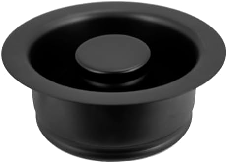 Westbrass D2089-62 4-1/4" Kitchen Sink Waste Disposal Drain Flange and Stopper by Westbrass