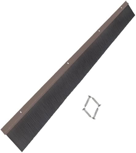 3 Sets Retsun Garage Door Brush Seal, roll up door brush seal kit, - Image 4