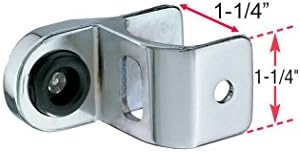 Harris Hardware TP5510-B Strike & Keeper Die Cast Chrome Plated Zamac Bracket - Image 2