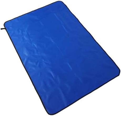 Floor Protection Pad Oxford Cloth Material Anti-Slip Surface, 58.3x39.4in by VILLFUL