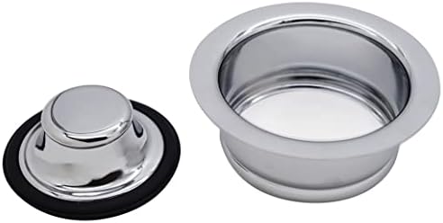 Westbrass D2089-26 4-1/4" Kitchen Sink Waste Disposal Drain Flange and Stopper - Image 3