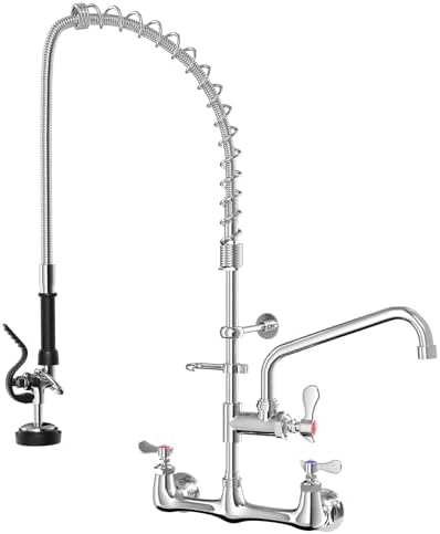 Commercial Wall Mount Kitchen Faucet by Unknown