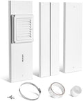 VEVOR Dryer Vent Window Kit, Fits 4-Inch Exhaust Hoses, Adjustable Length by VEVOR