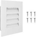 PATIKIL 8 x 8 Inch Gable Vent, 6 x 6 Inch Duct Opening Size by PATIKIL