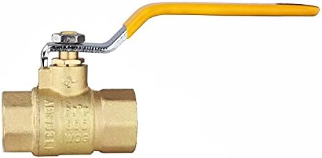 EFIELD 1/2-Inch 600 WOG FNPT Full Port Brass Ball Valve | FIP Threaded - Image 4