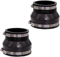 Fernco 1056-43 4-in.x 3-in. PVC Flexible Reducer Pipe Coupling by FerncoInc